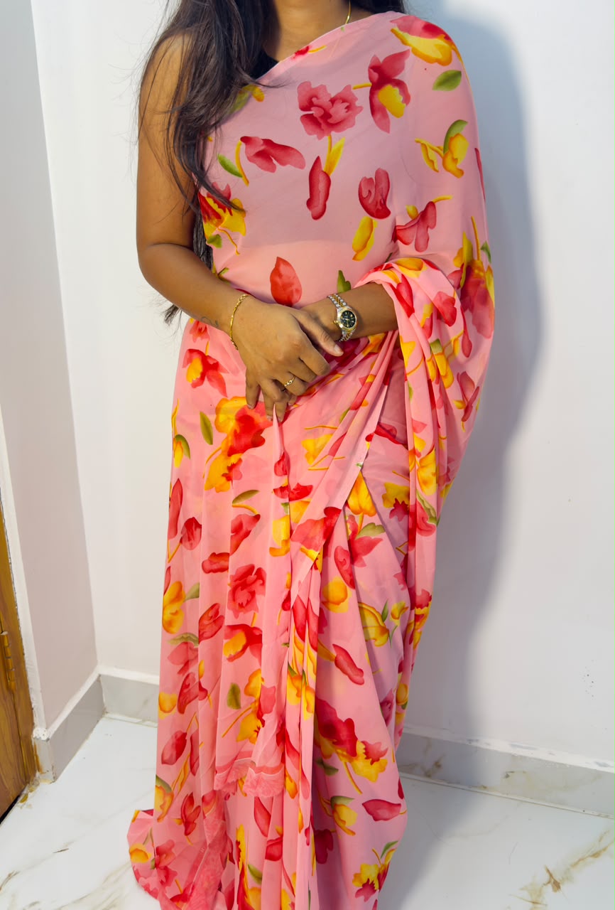 Premium soft georgette
