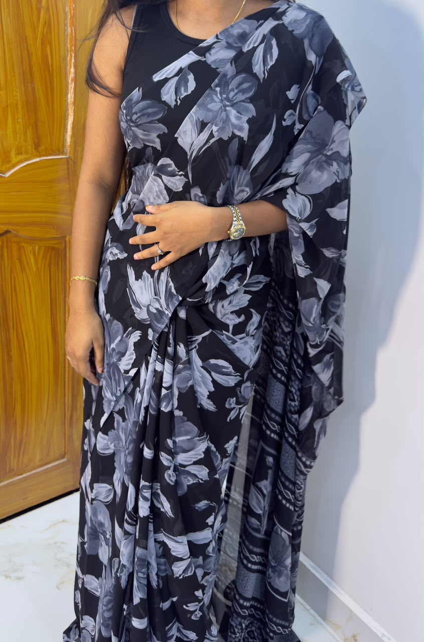 Georgette saree