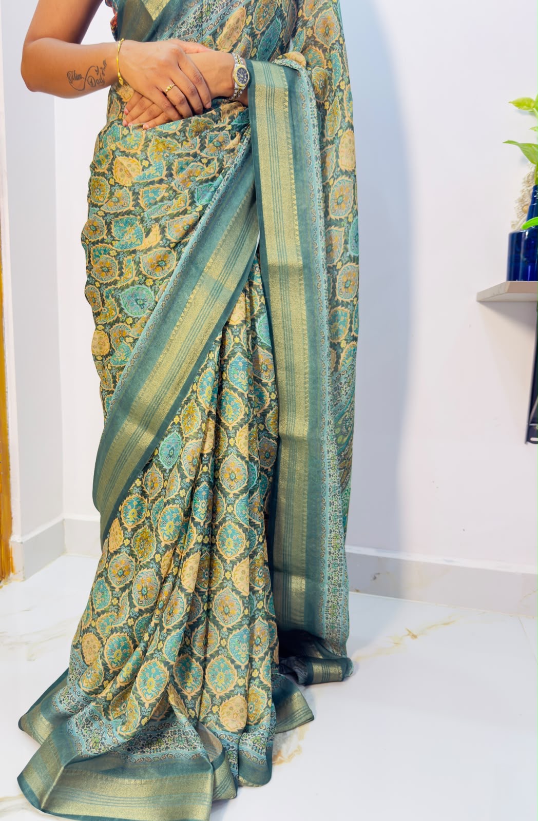 Georgette premium saree